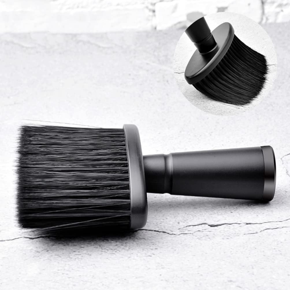 Professional Barber Hair Cutting Brush & Neck Duster - Salon Quality Hairdressing Tool for Stylists & Grooming - Perfect for Salon, Home Haircuts & Beard Trimming