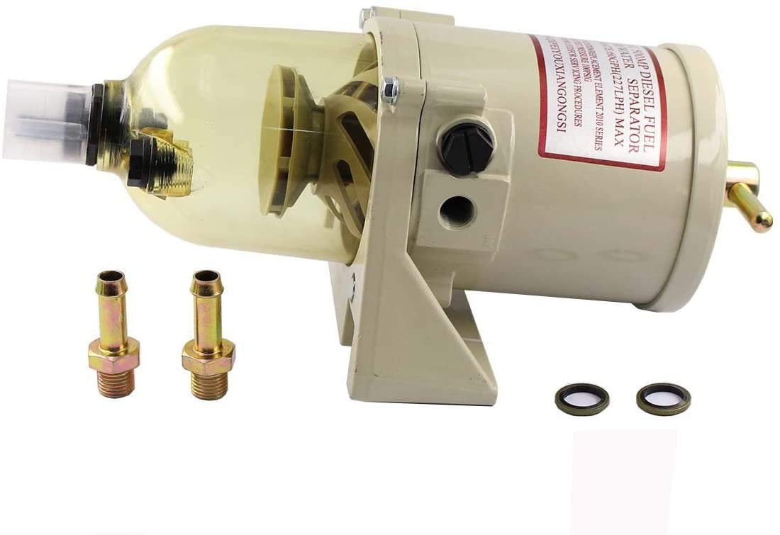 Gxcdizx Marine Diesel Fuel Filter and Water Separator for 500FG 500FH Boat Engines - Reliable Protection for Marine Diesel Systems in Harsh Saltwater Conditions