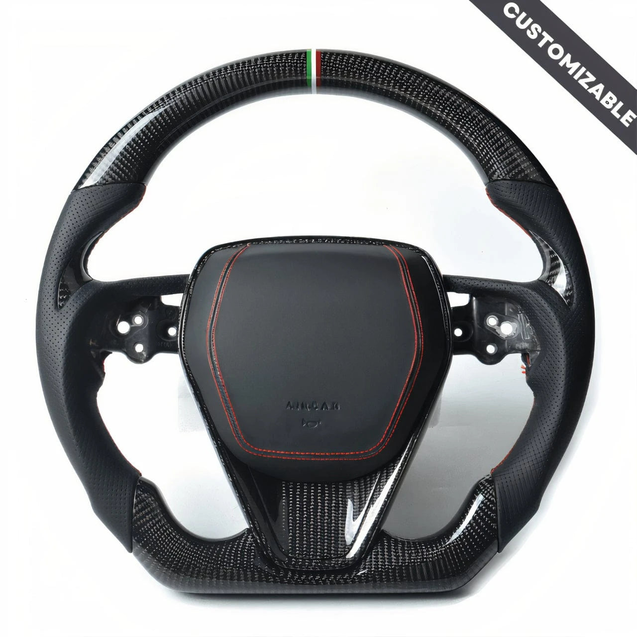2019+ Toyota Camry Custom Carbon Fiber Steering Wheel - Lightweight Racing Style for Enhanced Grip & Control - Perfect for Performance Driving & Car Enthusiasts
