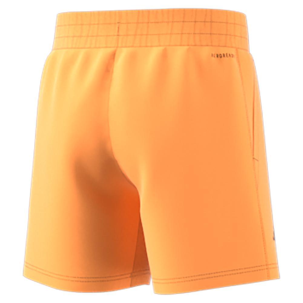 Boys' Club 3 Stripe Tennis Shorts - Hazy Orange | Athletic Shorts for Kids | Perfect for Tennis, Running & Casual Wear