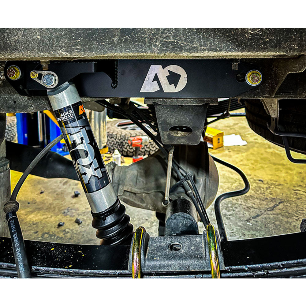 Agile Offroad Double Shear Bracket - Heavy Duty Suspension Upgrade for Trucks & Jeeps - Perfect for Off-Roading & Rock Crawling Adventures