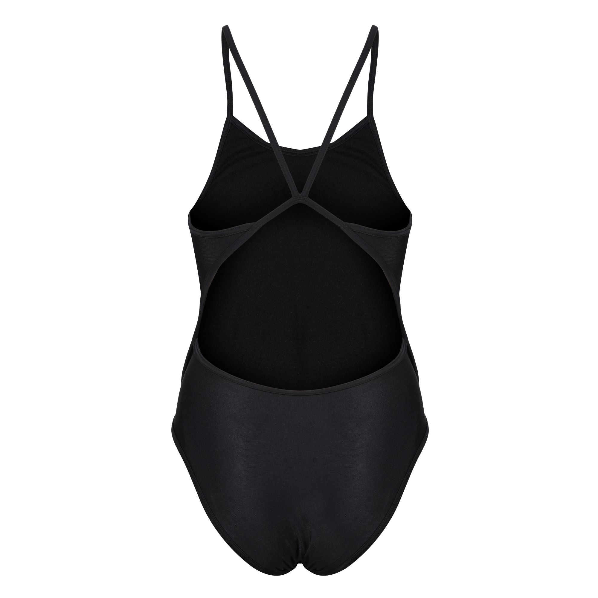 Classic Thinstrap V Back Swimsuit for Women - Sexy Black One Piece Bathing Suit - Perfect for Pool, Beach & Summer Vacations