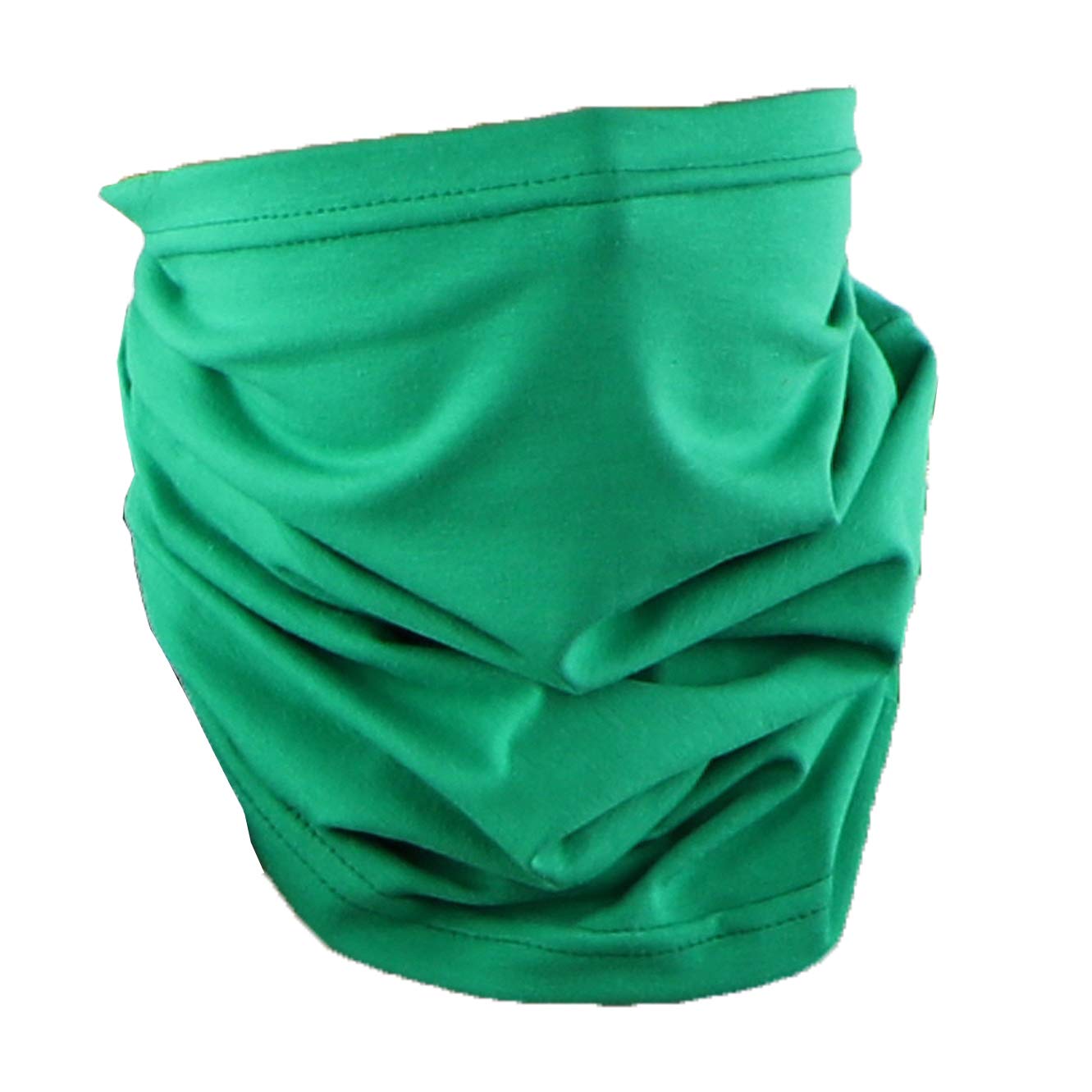 Breathable Cotton Face Mask Bandana & Neck Gaiter - Made in USA - Solid Color UV Protection for Outdoor Activities, Hiking, Cycling & Travel