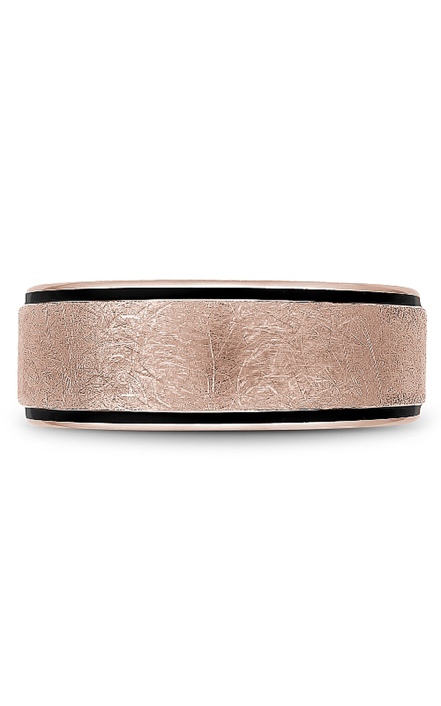 Bleu Royale Men's Wedding Band RYL 048R85 - 14K Gold Plated Tungsten Ring for Grooms, Engagements & Anniversaries - Perfect for Formal Events, Vow Renewals & Special Occasions