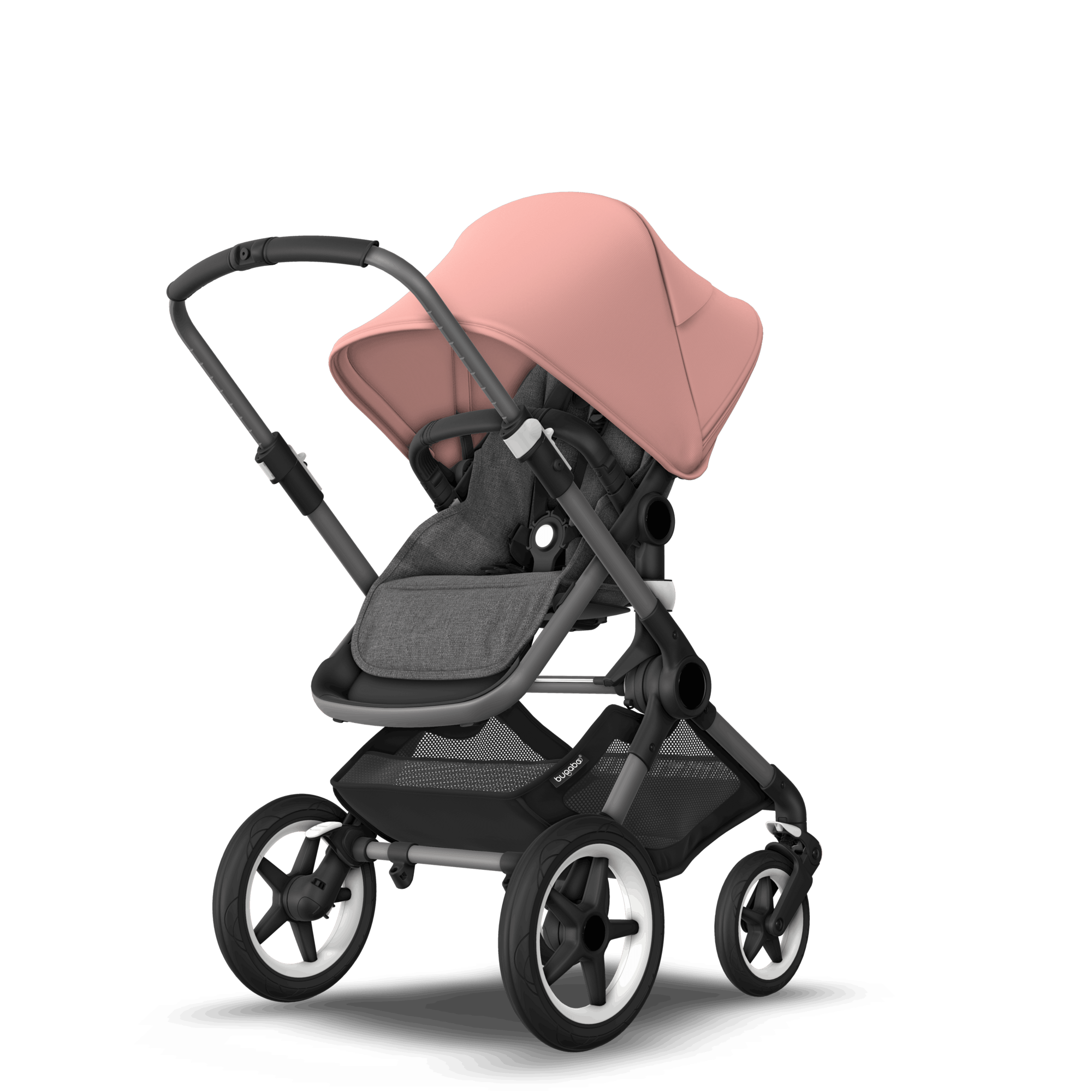 Bugaboo Fox3 Complete Stroller - Graphite Base | Lightweight & Durable Baby Stroller for Urban & Outdoor Adventures
