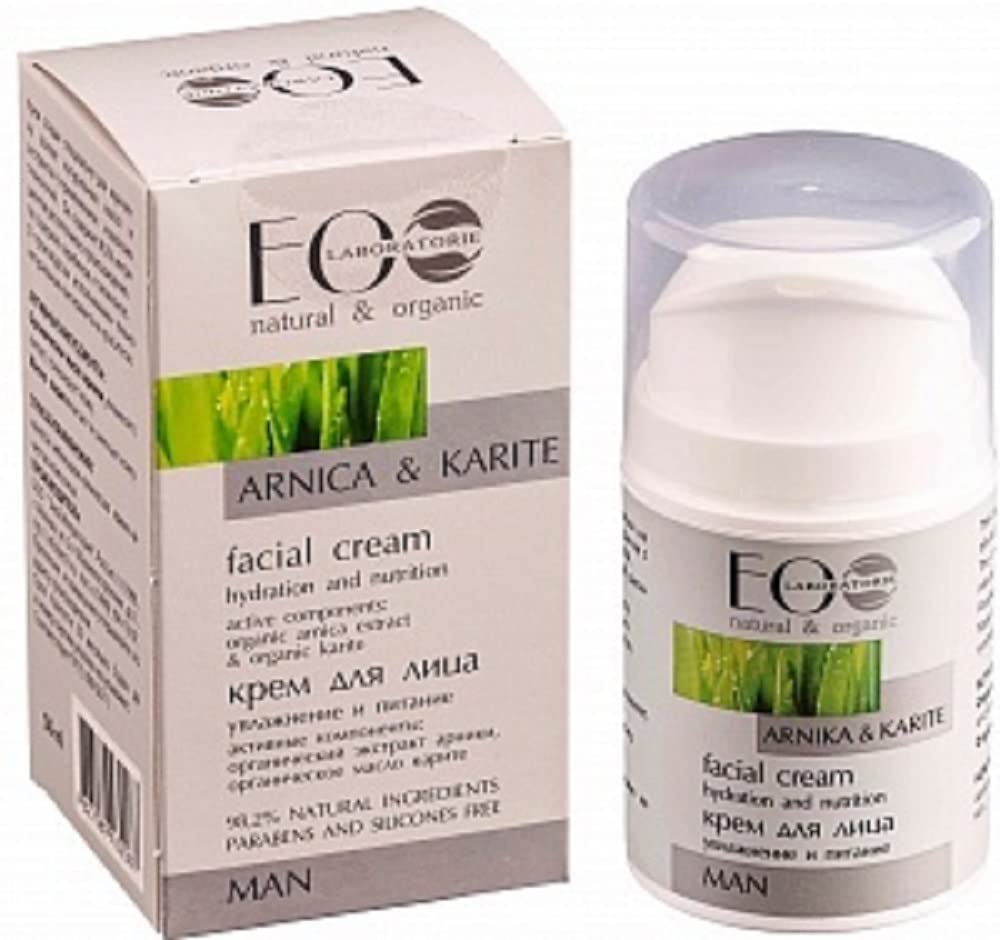 Natural Moisturizing & Nourishing Facial Cream for Men - Hydrating Skincare with Organic Ingredients - 50ml - Perfect for Daily Use & Post-Shave Care