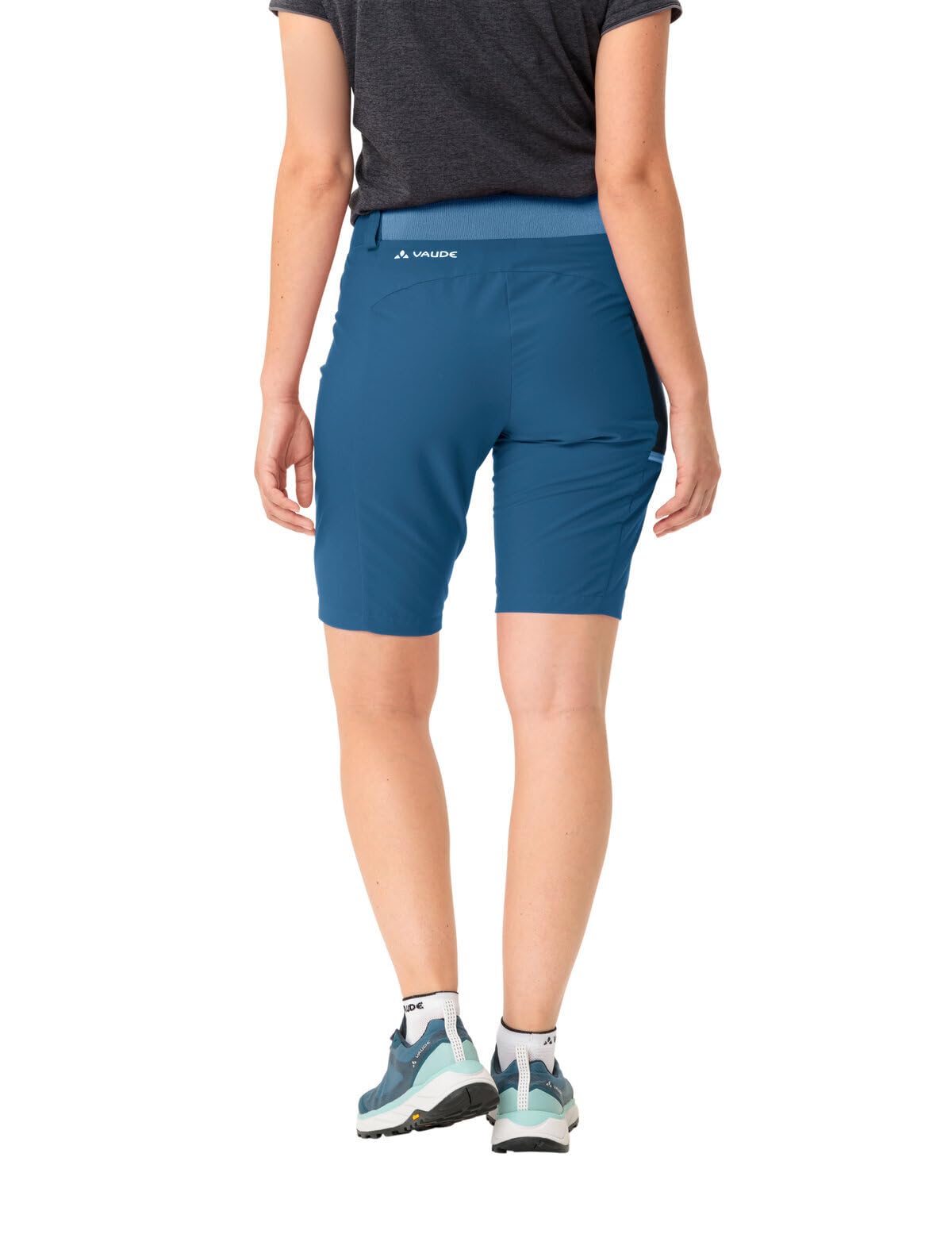 VAUDE Women's Elope Bermuda Shorts - Comfortable Hiking & Travel Shorts for Outdoor Adventures