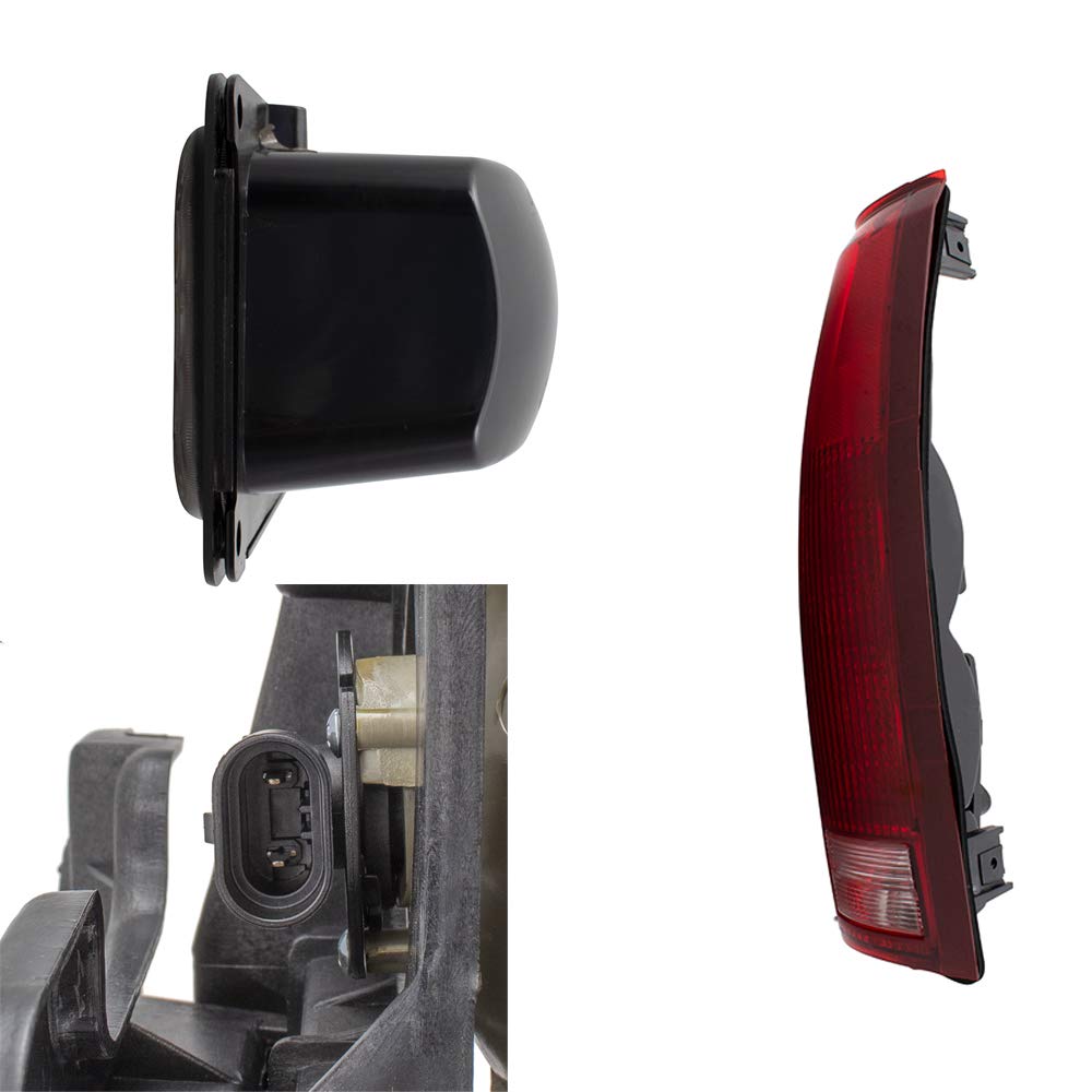 Brock Replacement 6-Piece Headlight & Taillight Kit - Compatible with 15034929, 15034930, 5977867, 5977868 - High-Performance Composite Headlights, Tail Lights & Front Signal Markers - Perfect for Truck & SUV Upgrades, Night Driving Safety