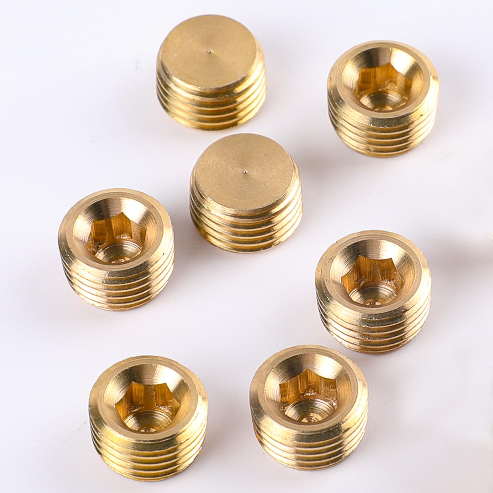 10-Piece Brass 1/4