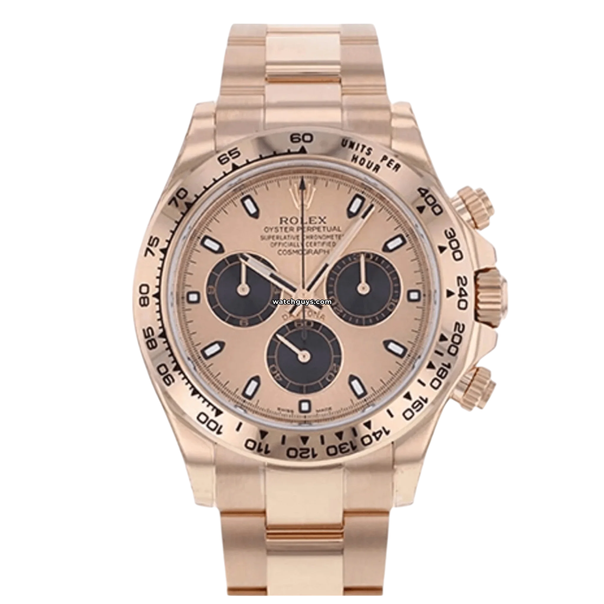 Rolex Daytona 116505 Everose Gold Men's Watch - Luxury Automatic Chronograph Timepiece for Business, Gifts & Special Occasions