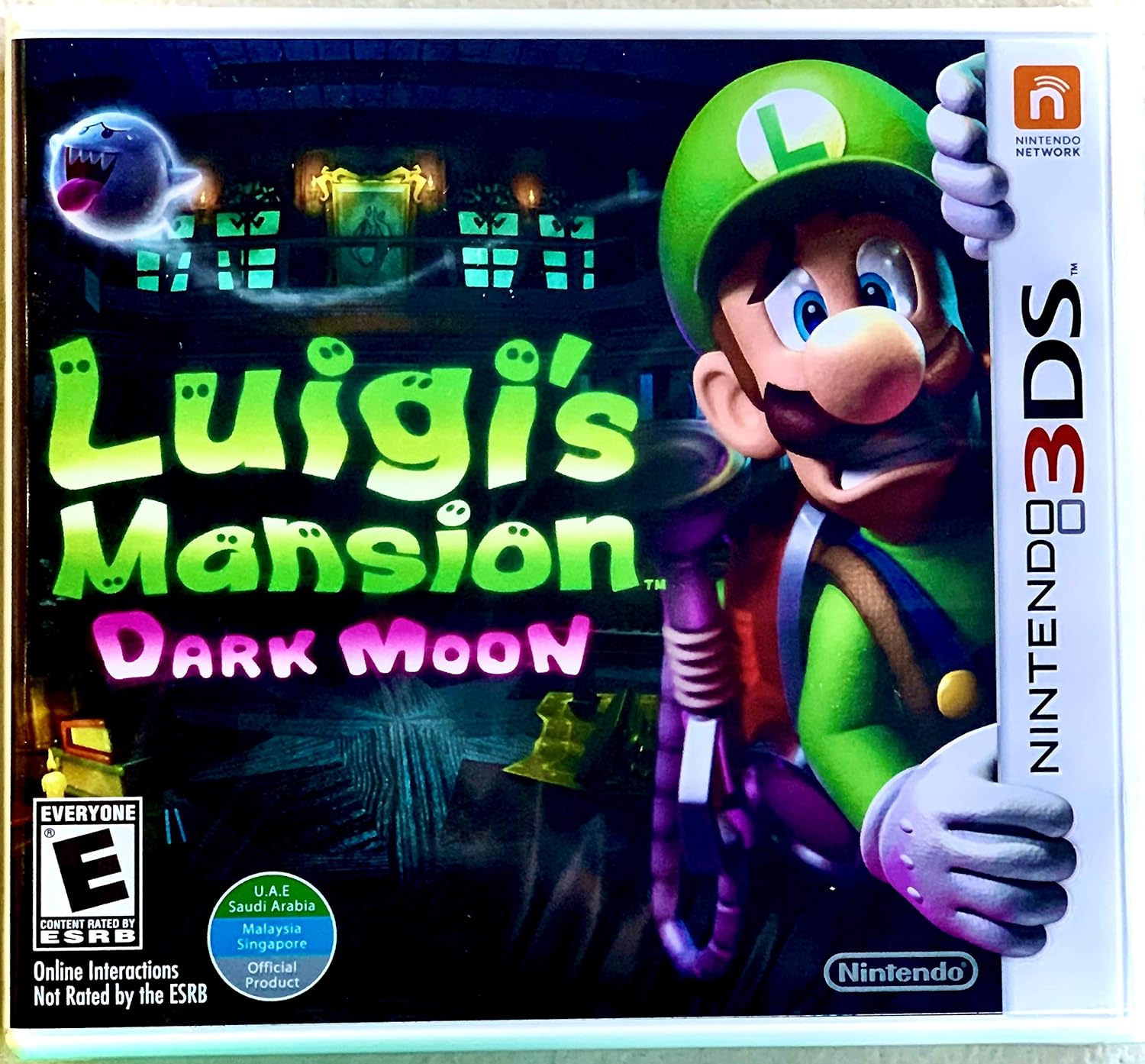 Luigi's Mansion: Dark Moon - Nintendo 3DS Game [Asia Version] | Spooky Ghost-Hunting Adventure for Kids & Adults | Perfect for Halloween Gaming & Family Fun Nights