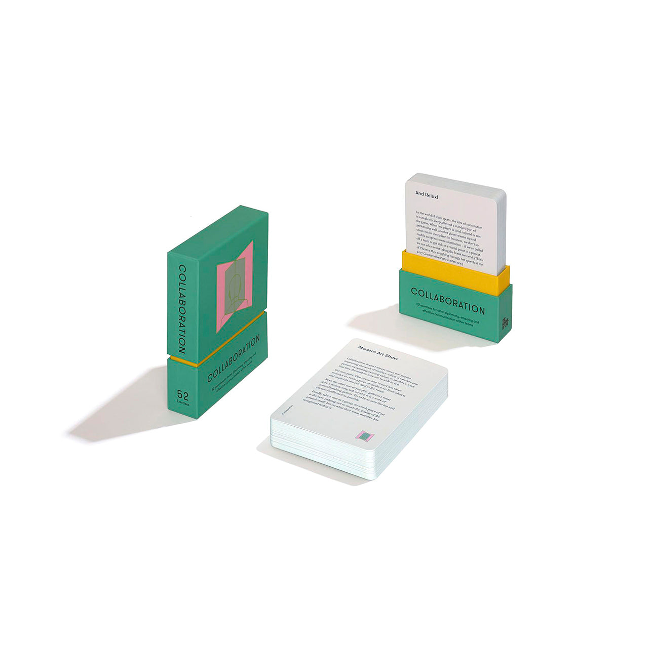 Premium Collaboration Card Set - 50 Blank Cards for Teamwork & Brainstorming - Perfect for Office Meetings, Workshops & Creative Sessions