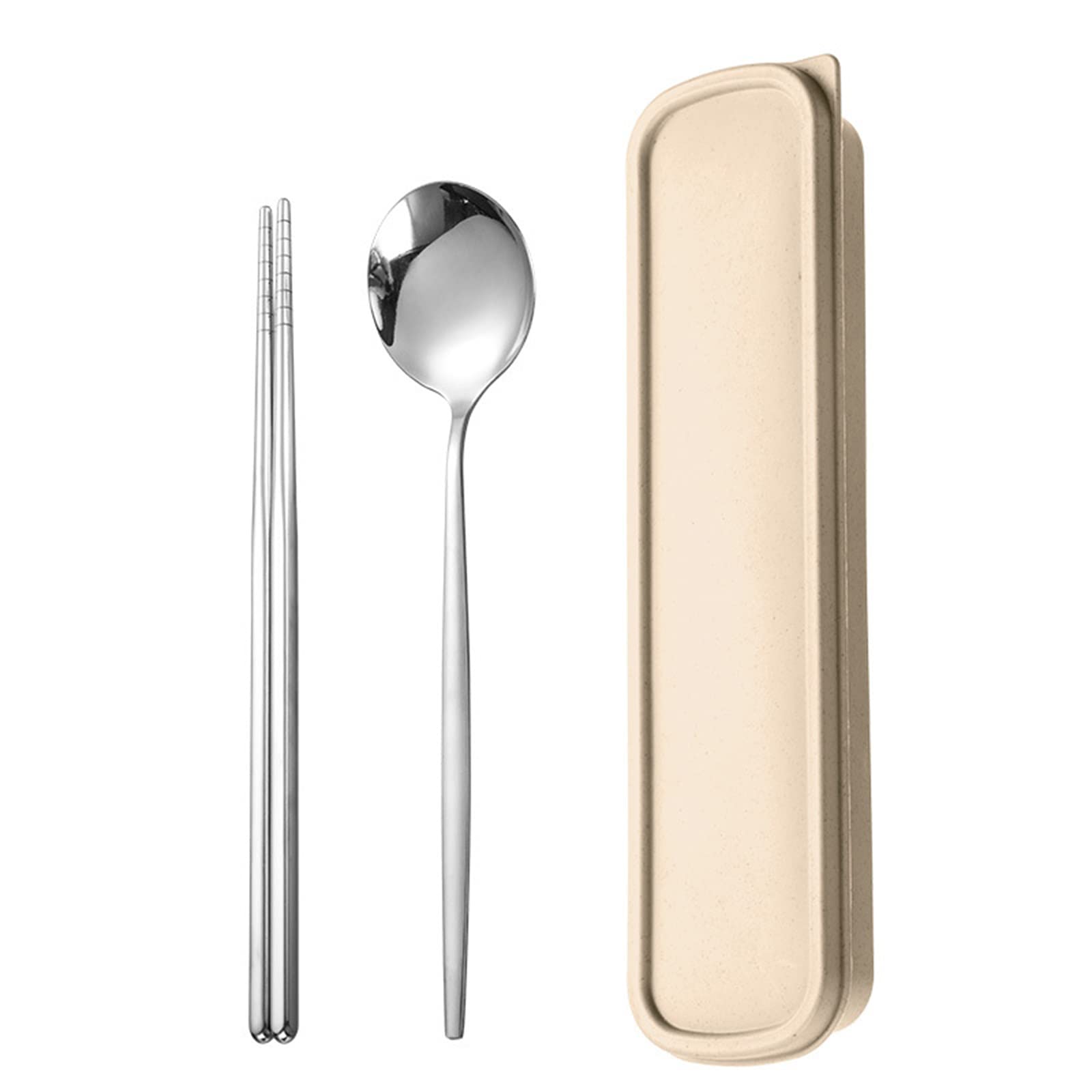 Stainless Steel Travel Cutlery Set - Portable Silverware for Camping, Picnics & On-the-Go Meals - Dishwasher Safe Flatware for Home, Office & Outdoor Dining