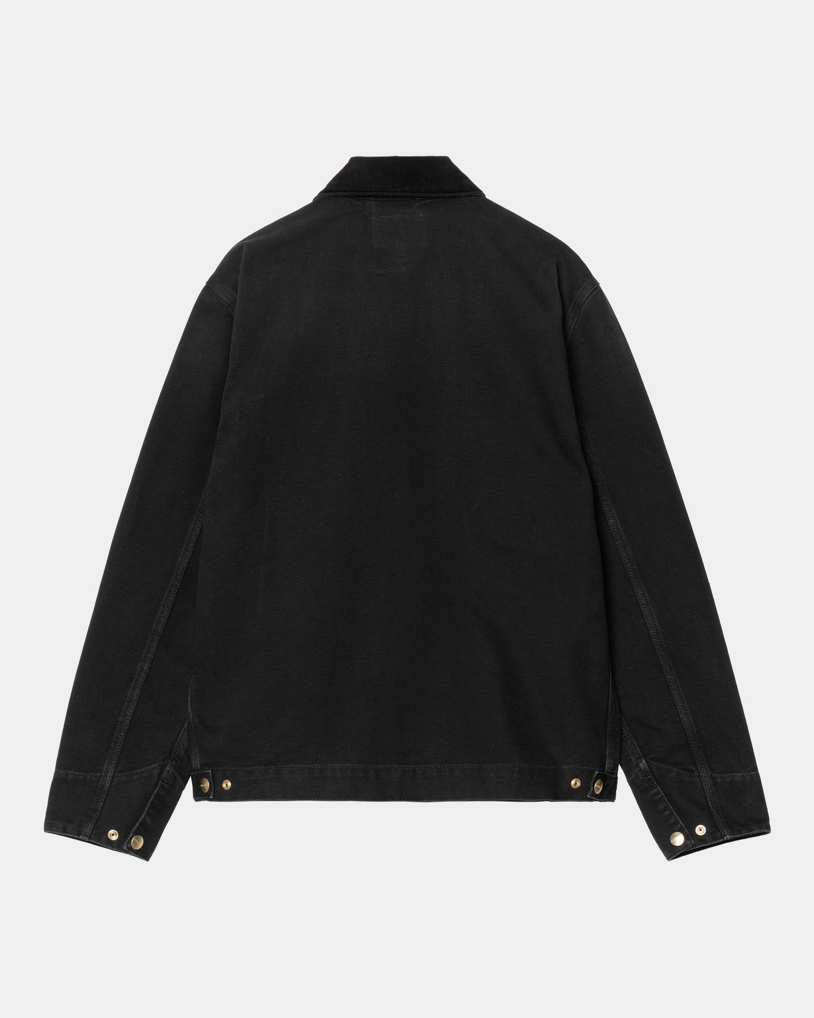 Men's Detroit Jacket - Stone Canvas Spring Jacket for Men | Black Water-Resistant Workwear for Outdoor & Casual Wear