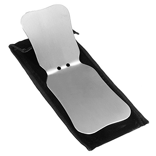 Stainless Steel Double-Sided Dental Mirror - Orthodontic Intraoral Reflector for Photography & Dental Exams - Perfect for Dentists, Orthodontists & Dental Students