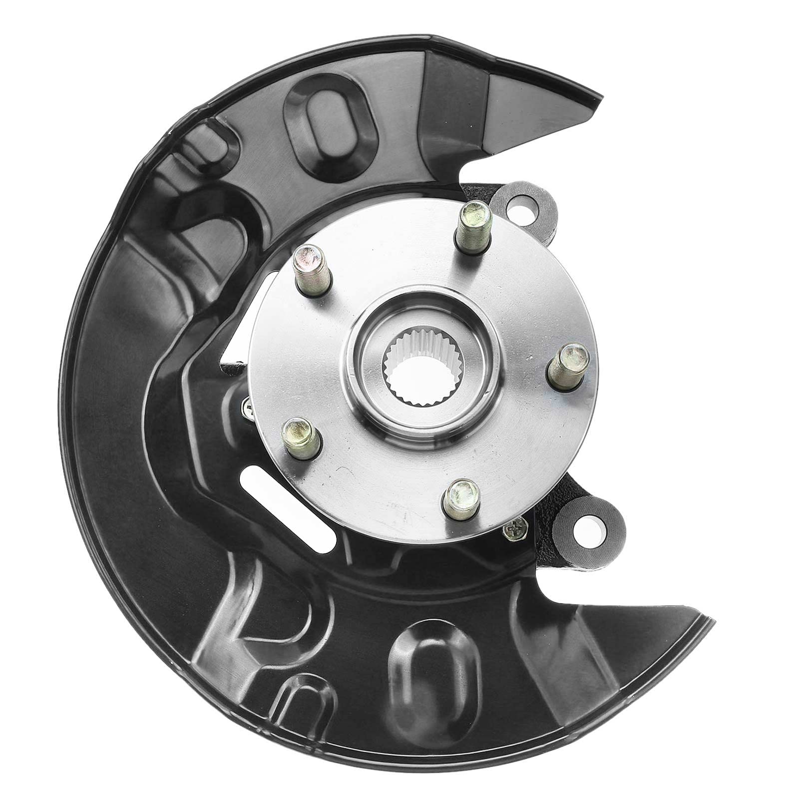 Premium Wheel Hub Bearing & Steering Knuckle Assembly for 2003-2006 Toyota Matrix 1.8L AWD - Front Driver & Passenger Side 2-Piece Set | Durable Replacement for Smooth Ride & Enhanced Vehicle Performance