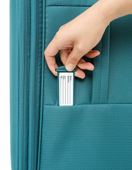 Tosca SO LITE AIR5055 3-Piece Lightweight Luggage Set in Teal - Perfect for Travel, Vacation & Business Trips