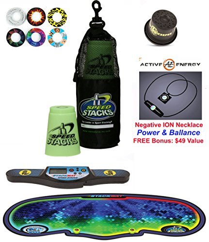 Speed Stacks Custom Combo Set - 12 Green Glow in The Dark 4