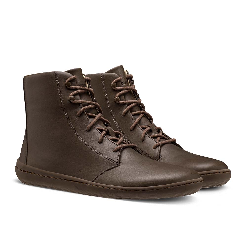 VIVOBAREFOOT Gobi Hi IV Women's Lace-Up Desert Boots - Barefoot Sole for Natural Movement | Perfect for Hiking, Travel & Everyday Wear