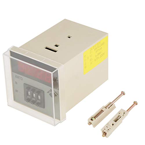XMTD-2002 PID Digital Temperature Controller - Microcomputer Thermostat 220V (0-399°C) for Industrial Ovens, Incubators & HVAC Systems