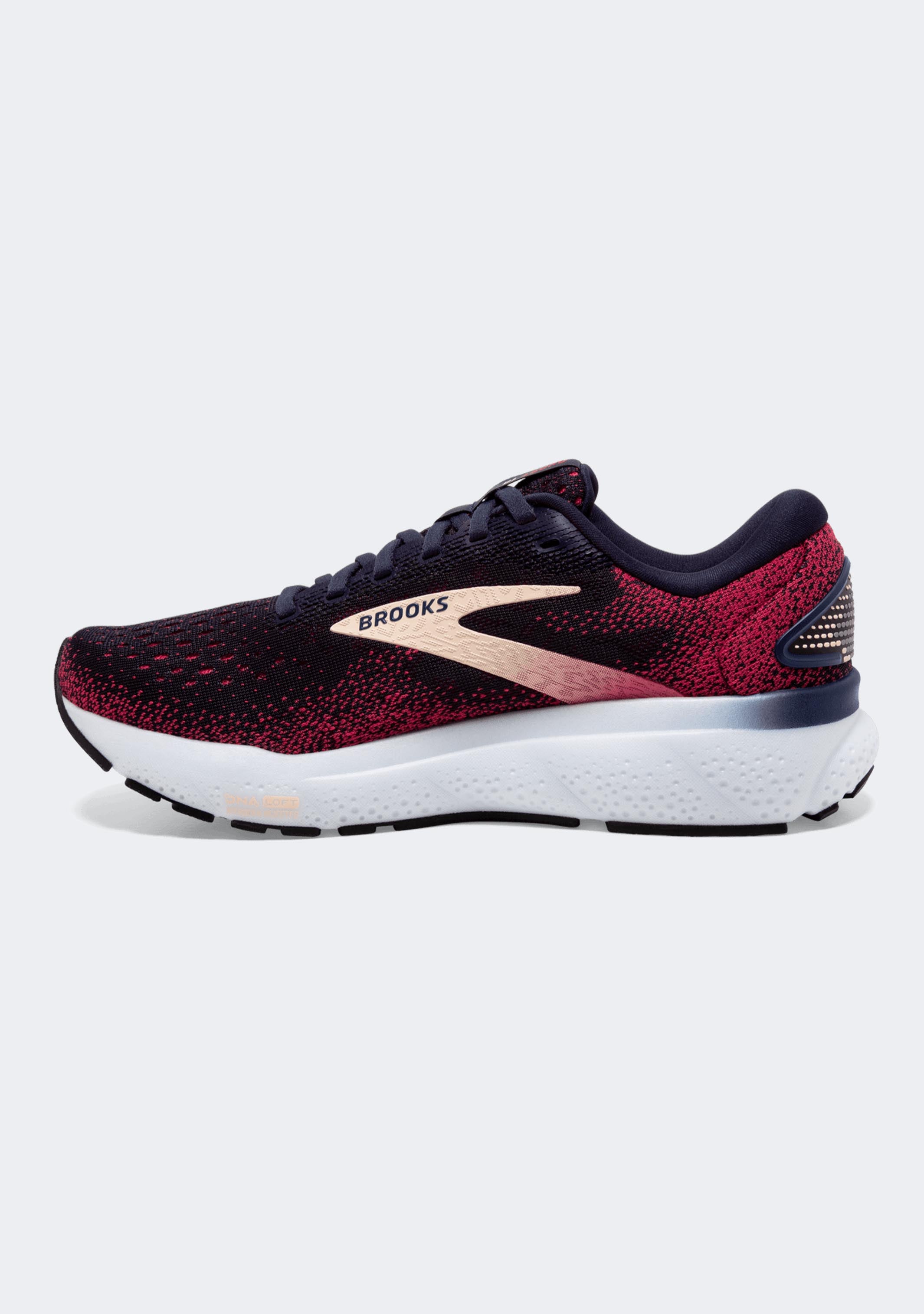 Brooks Women's Ghost 16 Running Shoes - Lightweight & Cushioned for Long-Distance Comfort | Perfect for Marathon Training, Jogging & Gym Workouts (Includes FREE GoZone Gym Ball)