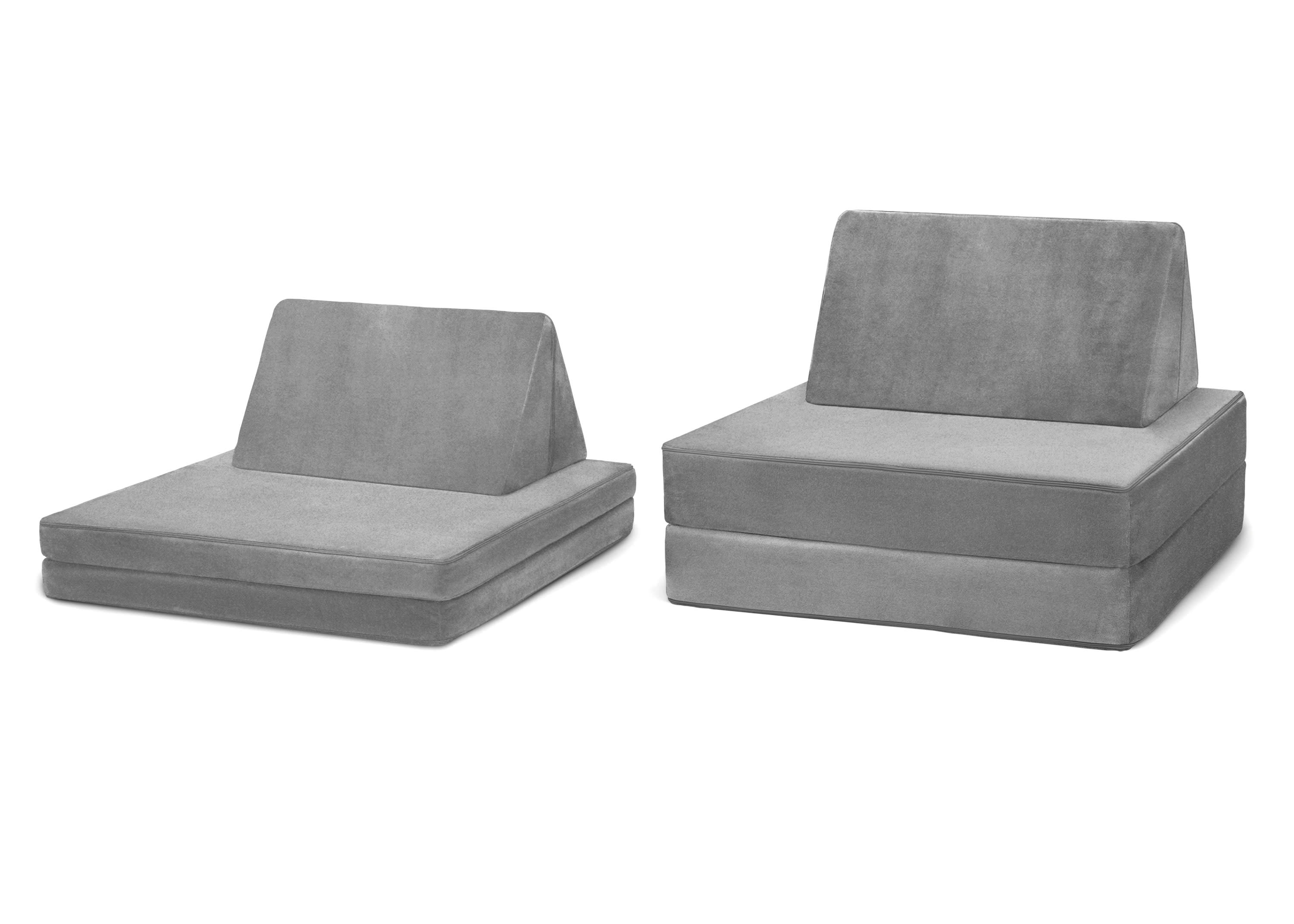 Cozee Play Couch & 4-Piece Lounger Set - Kids Play Furniture for Indoor & Outdoor Use - Perfect for Playrooms, Living Rooms, and Backyard Fun