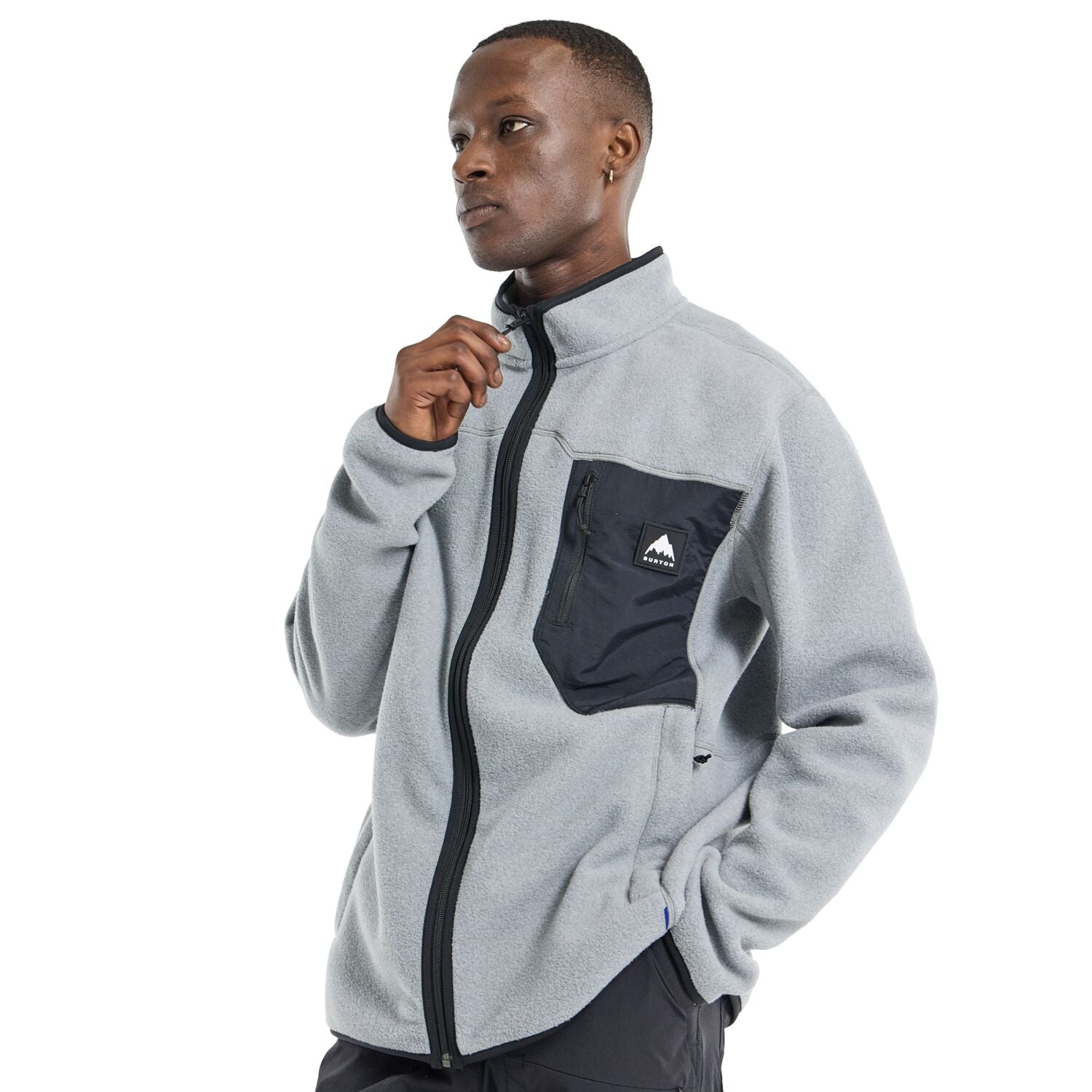 Burton Cinder Full Zip Fleece Jacket for Men & Women - Soft & Warm Winter Pullover - Perfect for Hiking, Skiing & Outdoor Activities