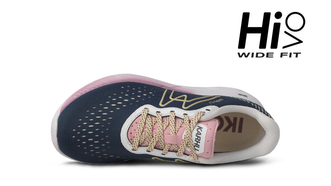 IKONI 2.0 HIVO Women's Running Shoes - Blue Mirage/Dawn Pink | Lightweight Cushioned Sneakers for Jogging, Gym Workouts & Everyday Wear