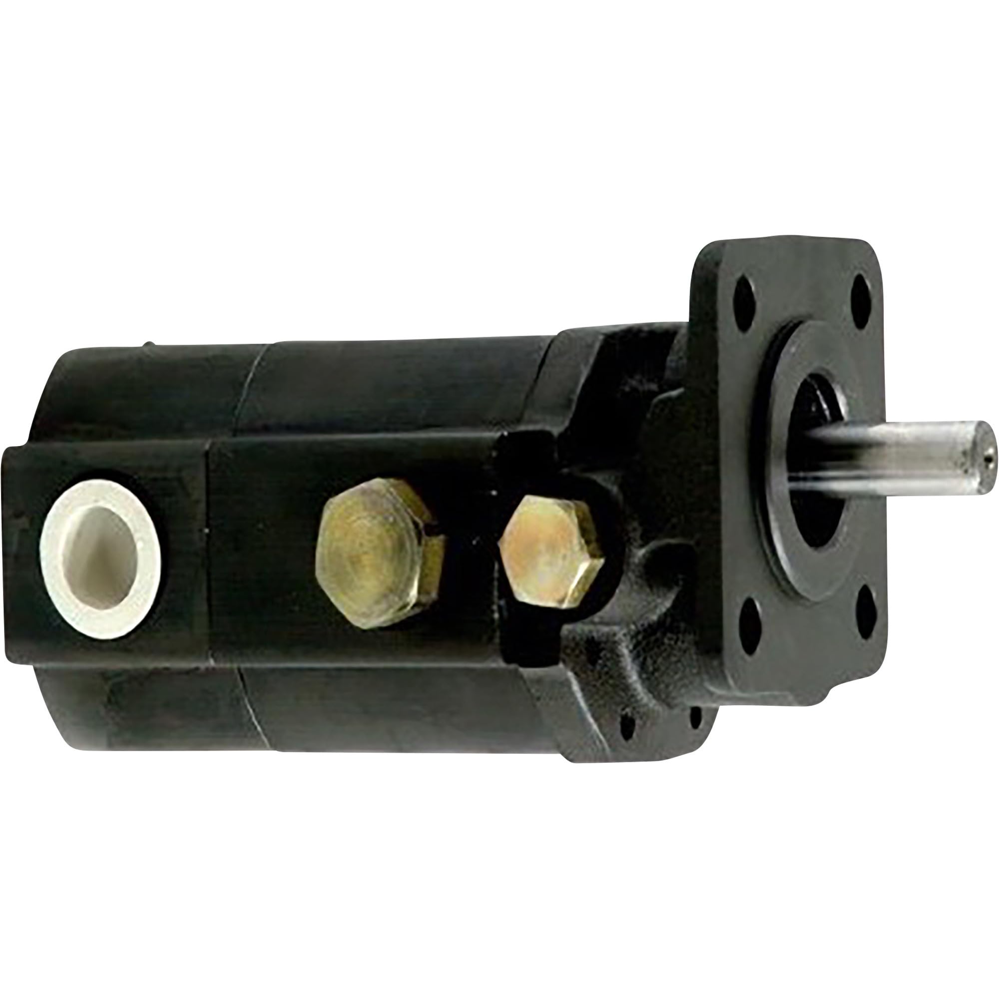 Heavy Duty Cast Iron Two-Stage Hydraulic Pump - 7 GPM Flow Rate, 1/2 Inch Diameter Shaft, Model CBT-6.3/1.6cc - Ideal for Industrial Machinery, Agricultural Equipment & Hydraulic Systems