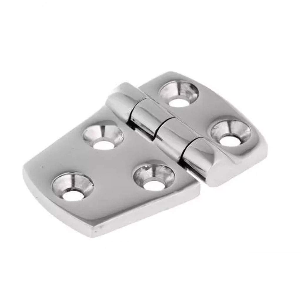 4pcs Marine Grade 316 Stainless Steel Short Side Door Hinges for Boats & RVs - Corrosion-Resistant Hinges for Marine, RV, and Outdoor Applications