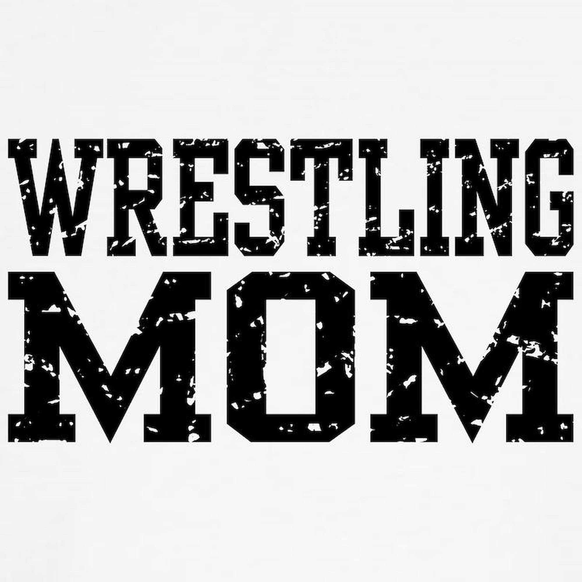 Wrestling Mom Baseball Jersey for Men - 3/4 Raglan Sleeve Cotton Shirt | Comfortable Sports Apparel for Wrestling Moms & Fans | Perfect for Matches, Gyms & Casual Wear
