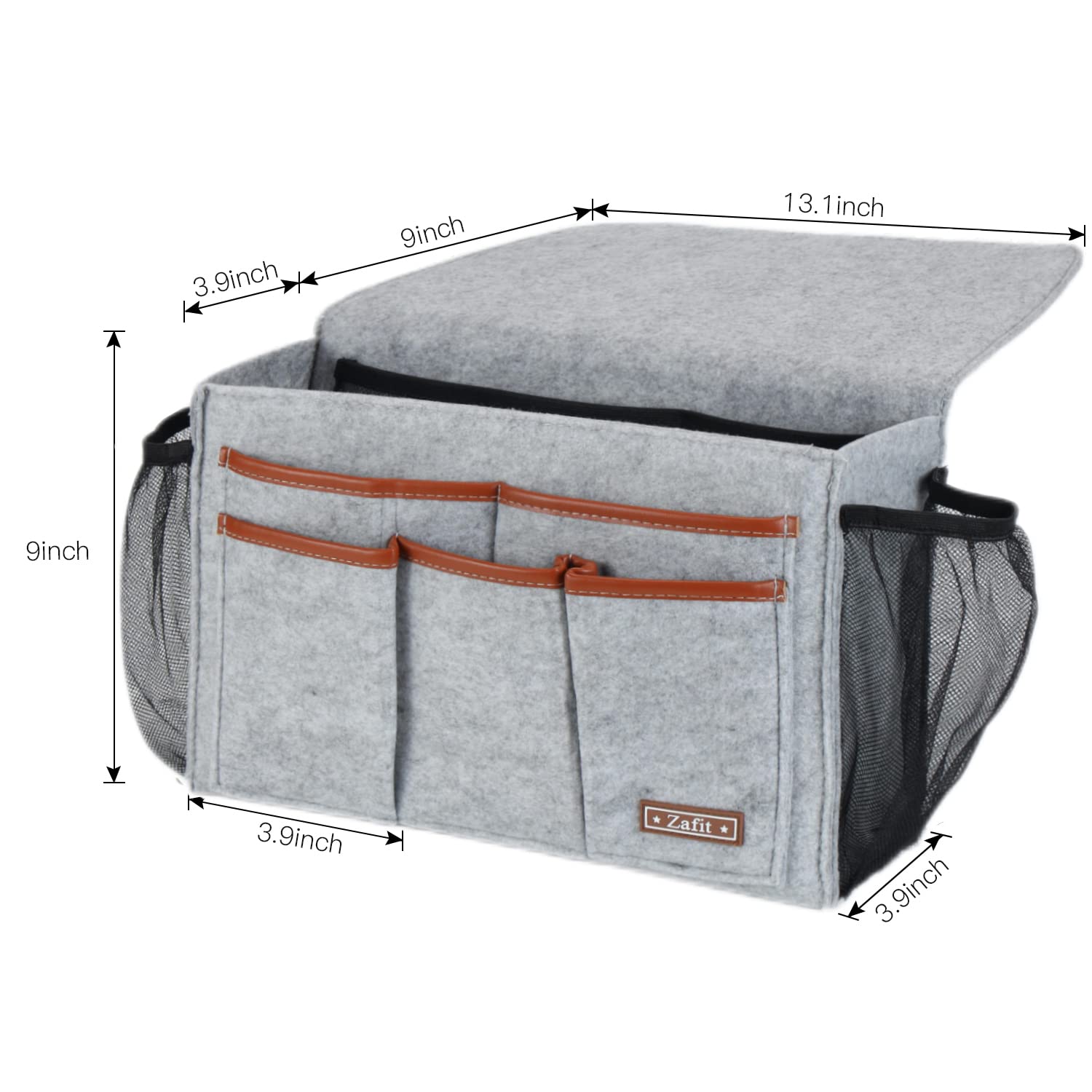 **Large Bedside Caddy Organizer - 13.4