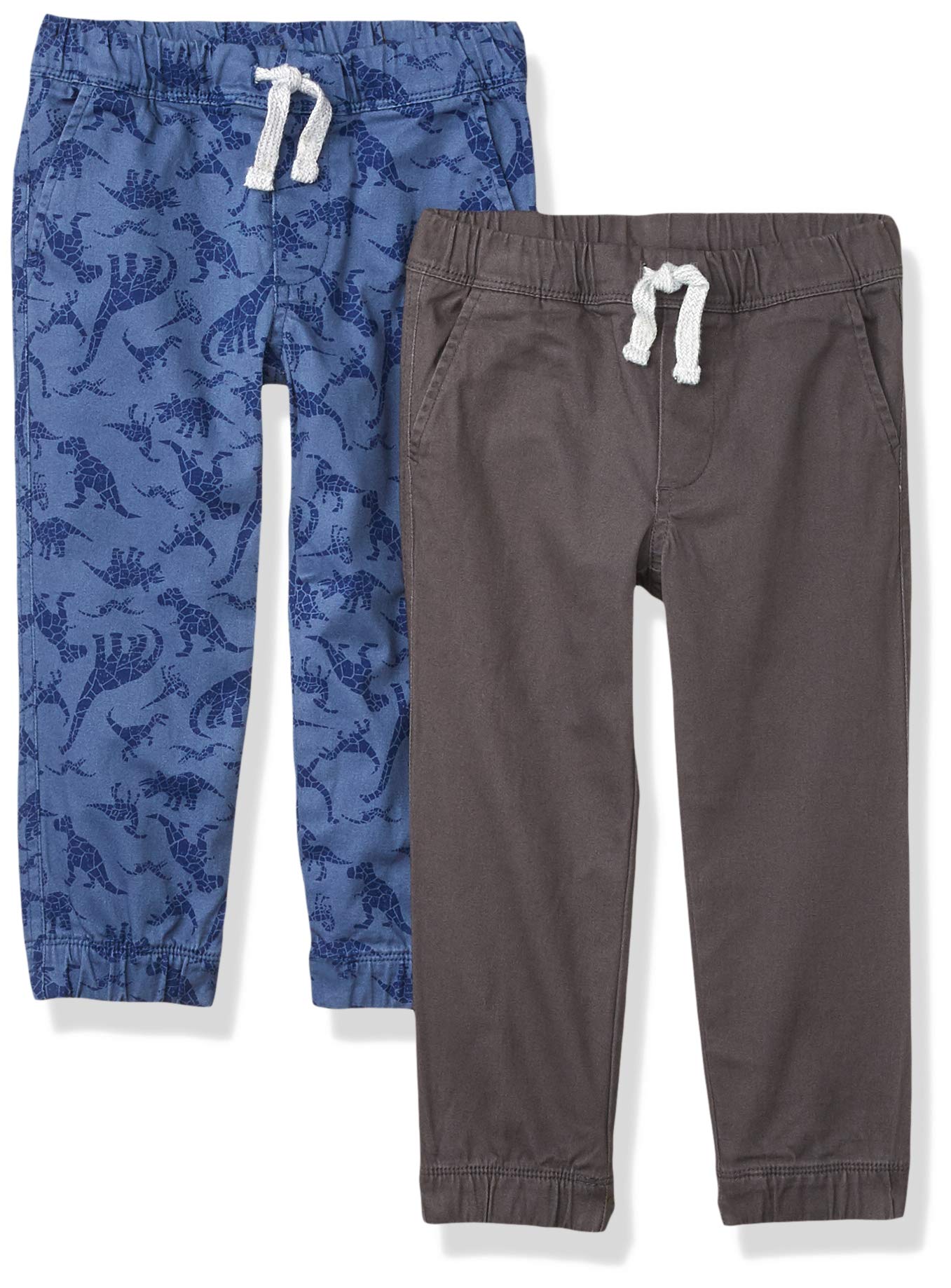 Amazon Boys' Woven Jogger Pants - Comfortable Pull-On for Play & School