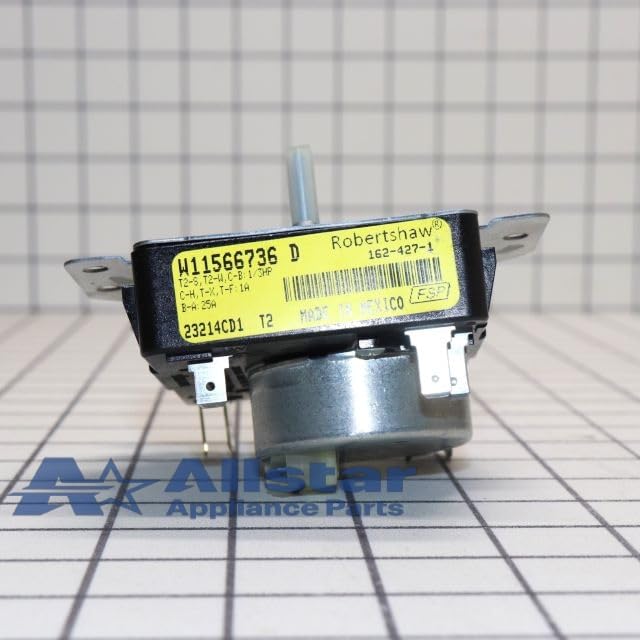 Allstar Appliance Parts W11701755 AA Dryer Timer Replacement - Compatible with Maytag, Whirlpool & Kenmore Dryers - Perfect for DIY Home Appliance Repair & Maintenance
