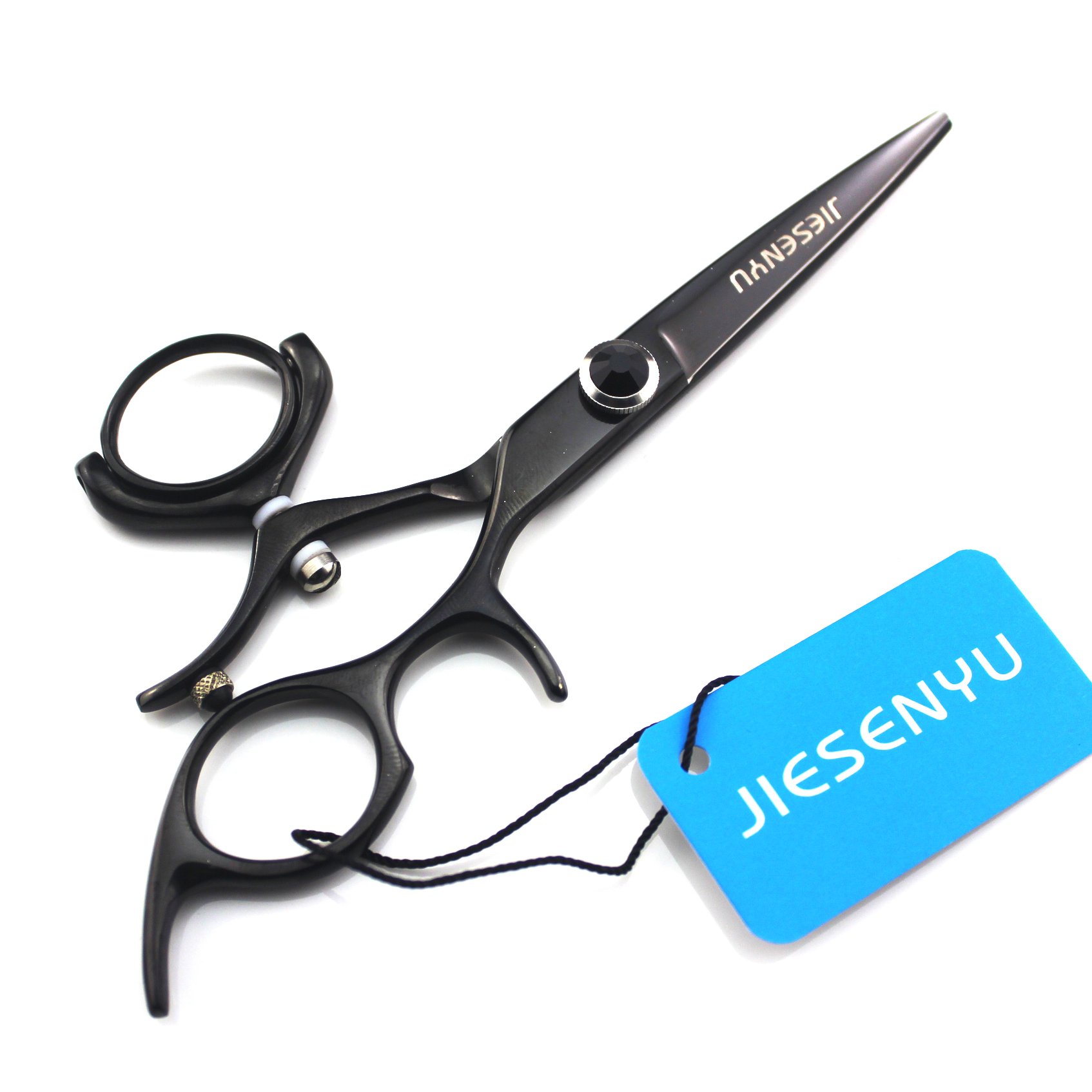 Professional 6.0 Inch 360° Rotating Hairdressing Scissors - Japanese Stainless Steel Barber Shears with Razor Sharp Blades for Precision Hair Cutting | Perfect for Salon Stylists, Home Haircuts & Professional Grooming