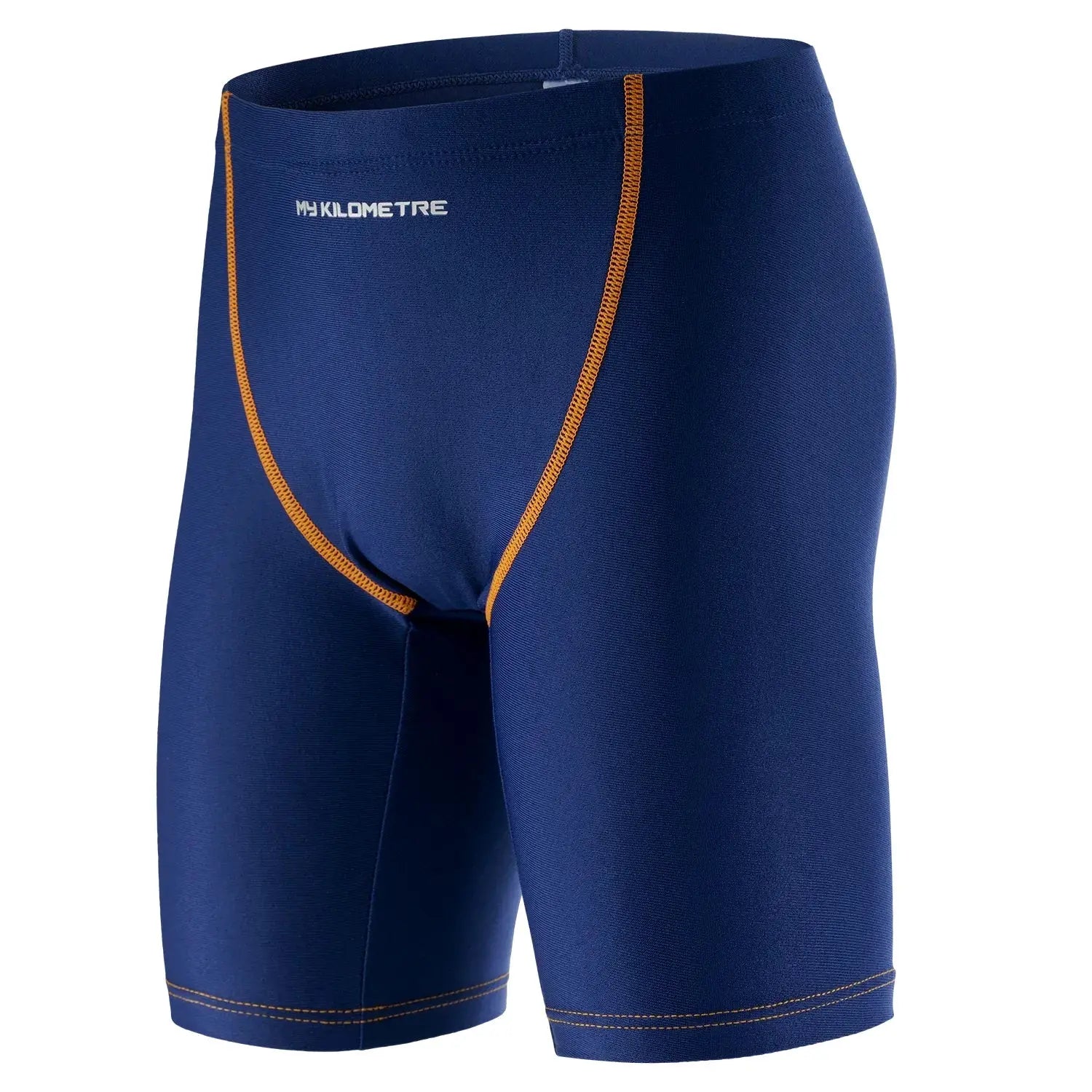 Boys' Competitive Swim Jammer Suit | Quick-Dry Training Swimwear with Drawstring for Kids | Perfect for Swim Practice & Swim Meets