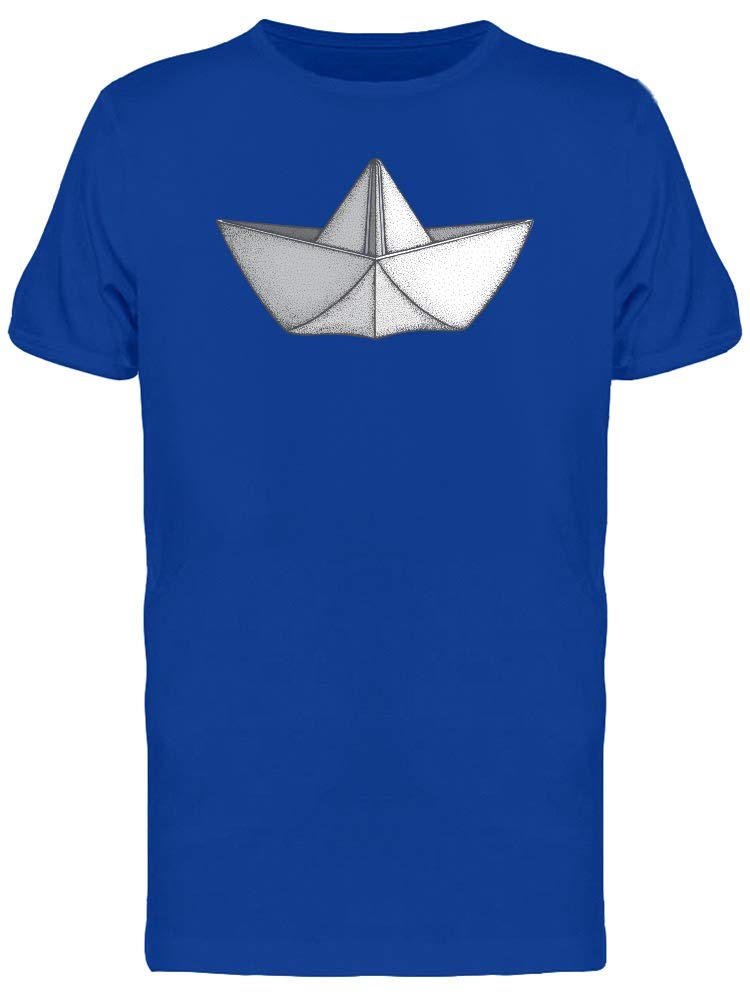 Smartprints Paper Boat Graphic T-Shirt for Men - Casual Cotton Tee for Everyday Wear & Street Style Outfits