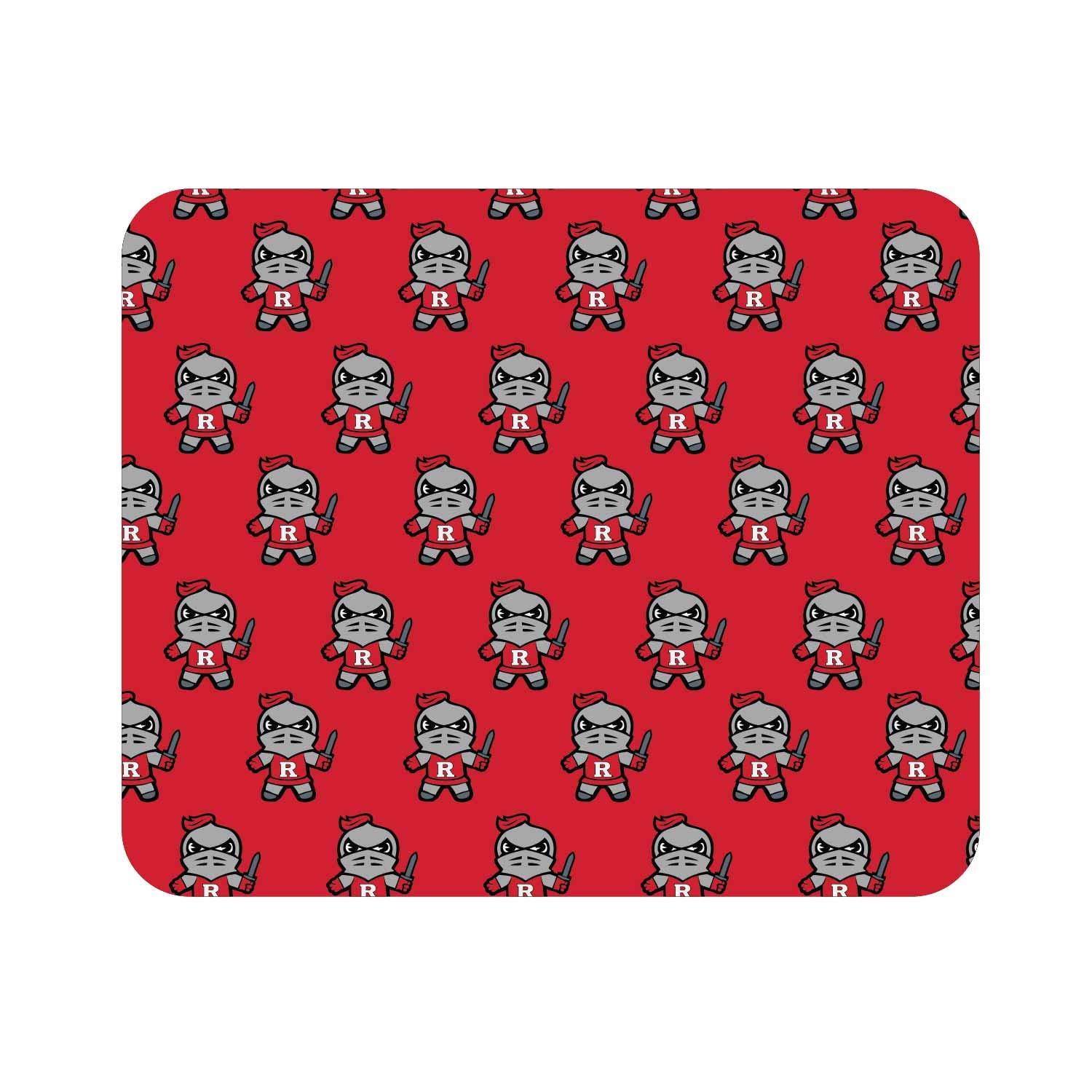 OTM Essentials Rutgers University Standard Fabric Mouse Pad - Non-Slip Desk Accessory for Gaming & Office Use - Durable Computer Mousepad with Tokyodachi Mascot Design - Perfect for Work, School & Home Office Setup