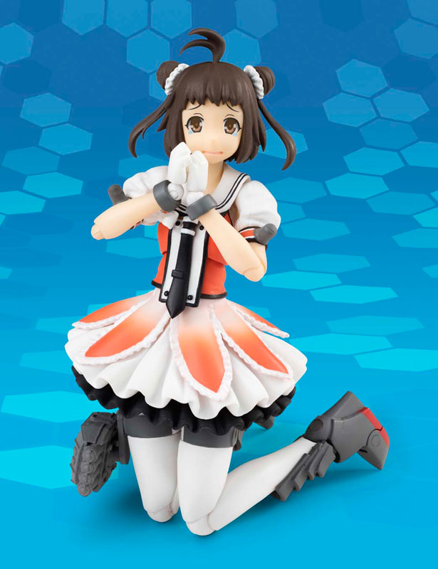 Bandai AGP Naka Kai II Kantai Collection Action Figure - Anime Collectible Model for Display & Gifts - Perfect for Fans, Shelf Decor, and Cosplay Props