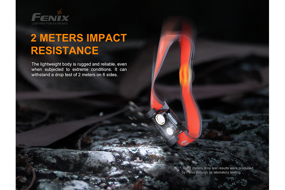 Fenix HM65R-T Rechargeable LED Headlamp for Trail Running, Hiking & Camping - 1400 Lumens, Waterproof Headlight for Outdoor Adventures