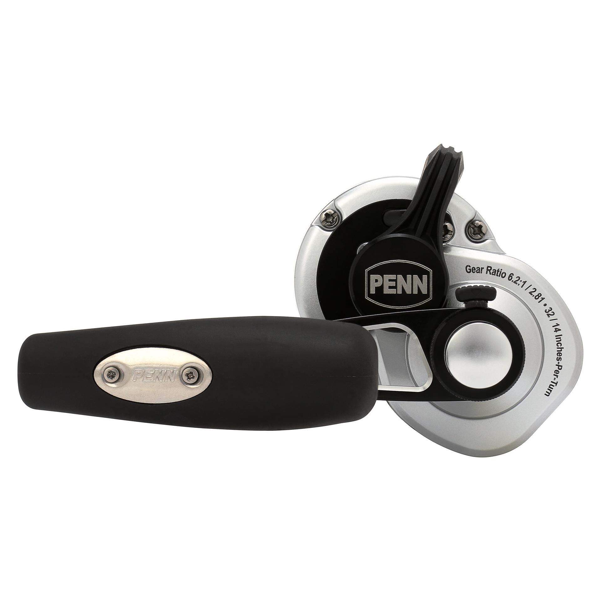 PENN Fathom™ II Lever Drag 2-Speed Conventional Fishing Reel - Saltwater & Offshore Angling, Big Game Fishing Gear for Tuna, Marlin, and Deep Sea Fishing