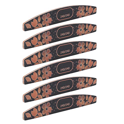 20 PCS Double Sided Nail Files - Professional Reusable Emery Boards for Home & Salon - Manicure & Pedicure Care