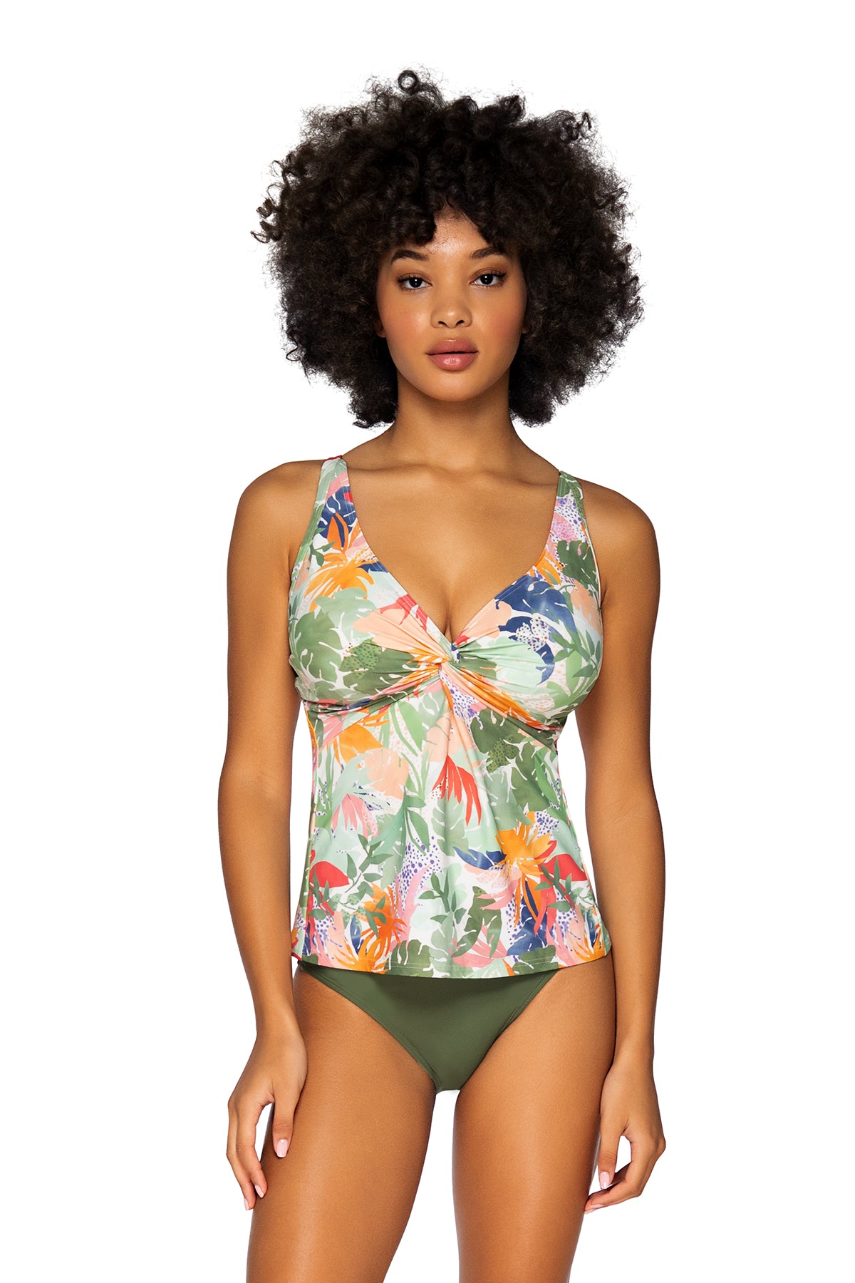 Forever Tankini Serendipity - Women's Swimwear Top with Adjustable Straps & UPF 50+ Protection | Perfect for Beach Vacations, Pool Parties & Summer Getaways