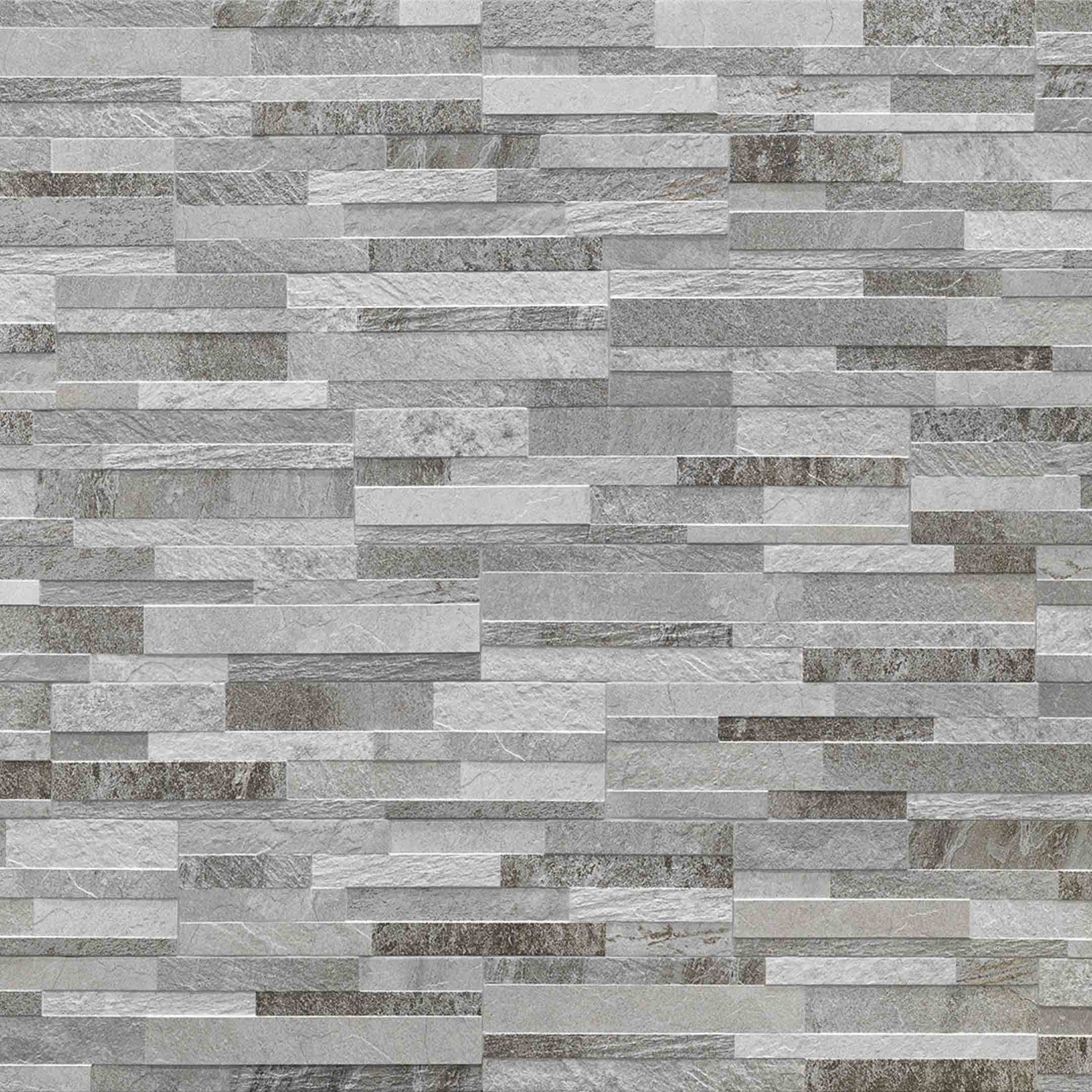 Cubics Ledger Panel Wall Tile - Modern 3D Textured Tile for Kitchen Backsplash, Bathroom & Living Room Accent Wall | Waterproof & Easy to Clean