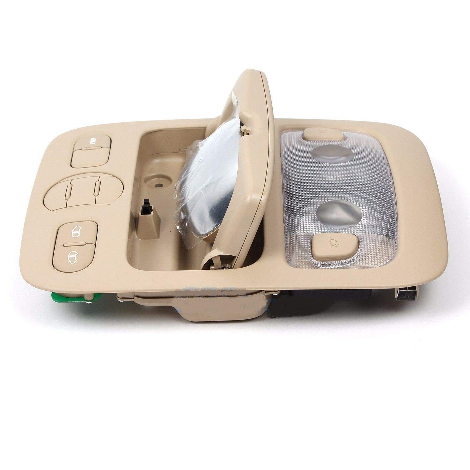 Kia Sedona & Entourage Overhead Console Lamp 928104D060TW - Compatible with Sliding Doors | Interior Car Light Replacement for Enhanced Visibility