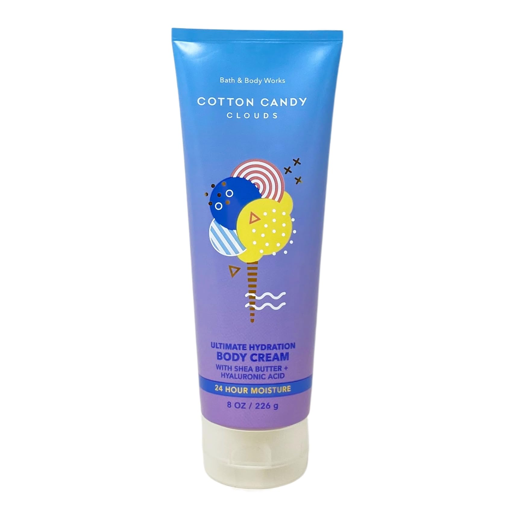 Cotton Candy Clouds Shower Gel & Body Cream Set - Full Size Bath & Body Works Bundle for Sweet & Dreamy Skincare | Perfect for Gifts, Self-Care & Relaxing Showers