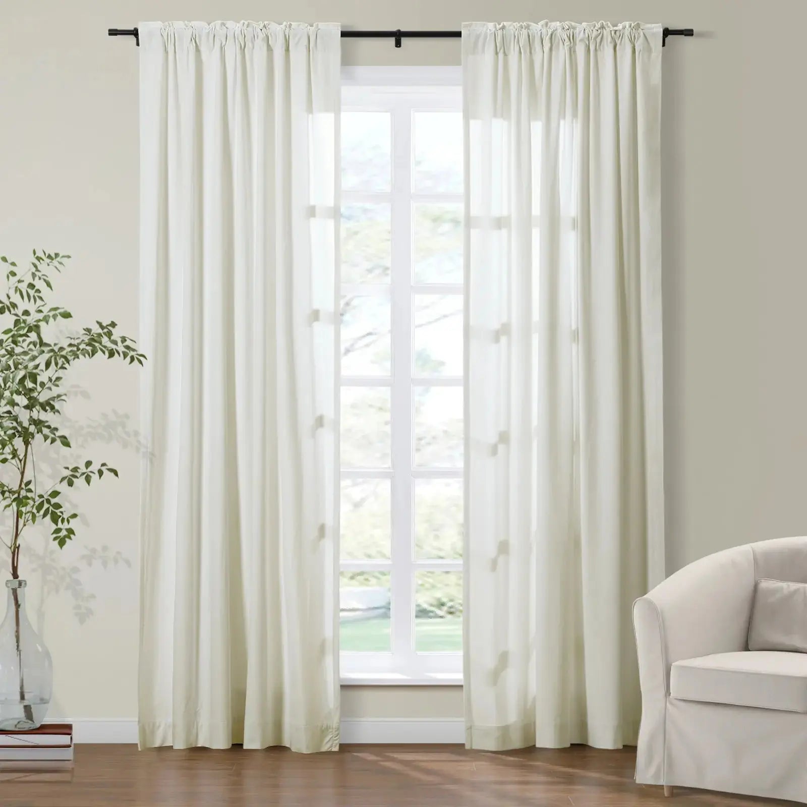 Luxury Birkin Velvet Curtains - Soft Blackout Drapes for Living Room & Bedroom - Premium Soundproof Thermal Insulated Window Treatments for Home Decor