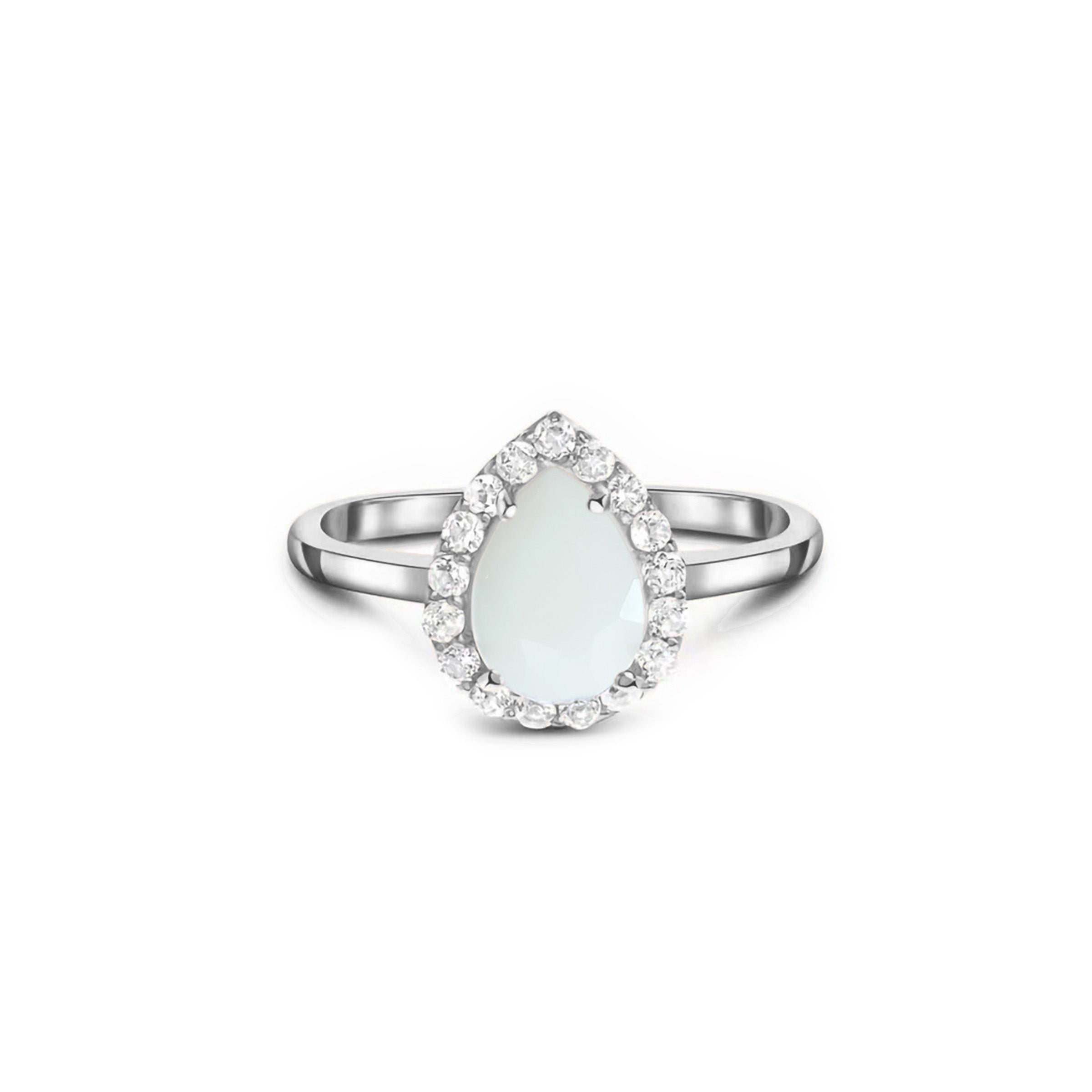 Divine Droplet Breastmilk Keepsake Ring - Sterling Silver Memorial Jewelry for Nursing Mothers - Perfect for Breastfeeding Moms, New Moms & Baby Shower Gifts