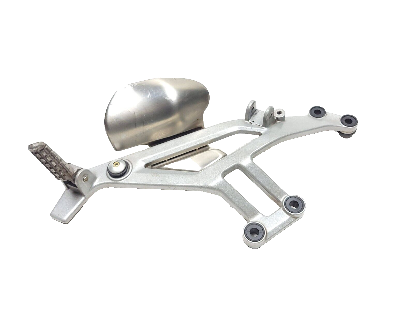 Genuine Ducati Monster M600 M620 Left Side Rearset Foot Peg Bracket Mount OEM Replacement - Perfect for Motorcycle Repair & Racing Upgrades