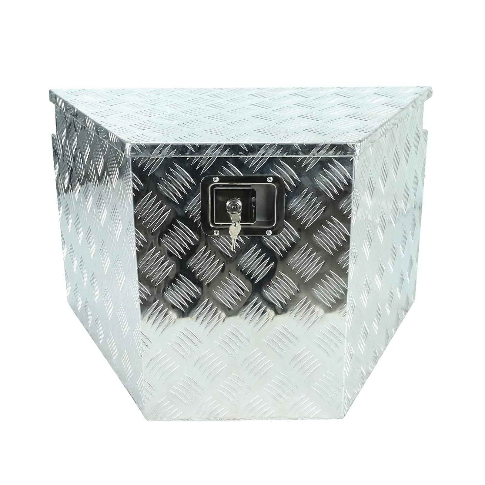 Heavy Duty Aluminum Trailer Tongue Box with Lock & Keys - 29